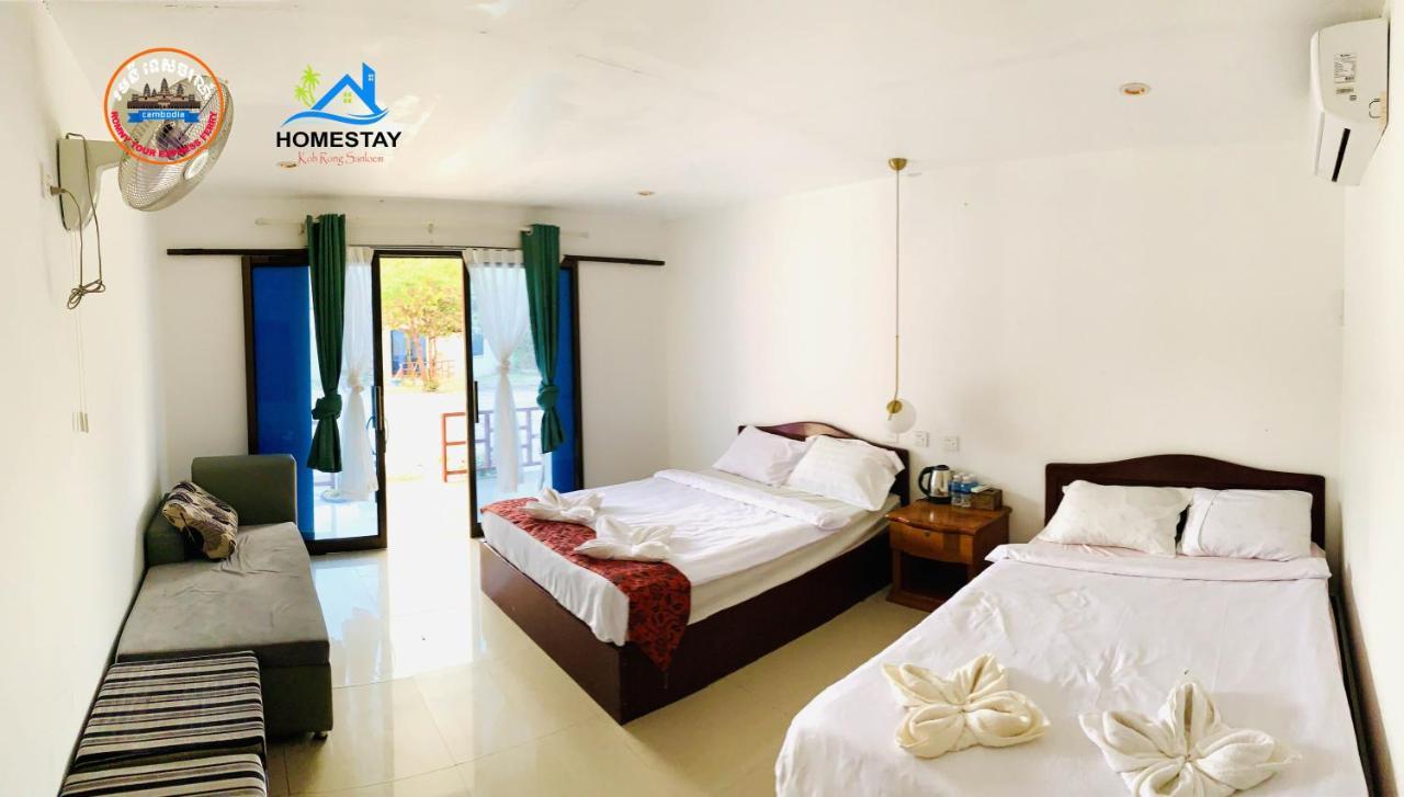 Homestay Resort Koh Rong Sanloem シアヌークビル エクステリア 写真